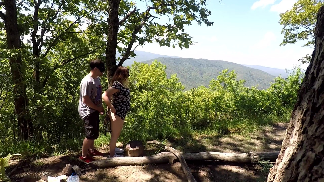 Public sex on the mountain, cunnilingus + sperm kiss - Free Sex Video - RedTube