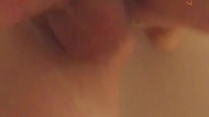 Sissy Relyks has sissygasm and soft cums hands free riding BWC dildo on snapchat