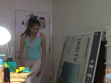 Pussyjob and Creampie Yoga Pants Camel Toe Slide