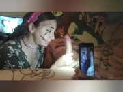 Flashback Sloppy Deepthroat Oral Creampie Compilation 4/16