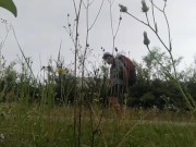 Sad Boy Solo Mastutbation Outside