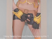 Lana Rain yang watches stepsister get fucked