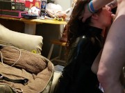 Taylor begs me 2 fuck her whore throat 1/16