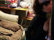 Taylor begs me 2 fuck her whore throat 7/16