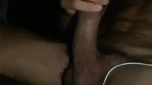I am stroking my cock for you 