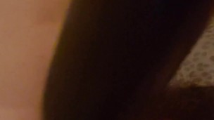 Teaser! Stuffing tight, hairy and pink pussy w/ eggplant!~Cumming hard! Pretend I'm squeezing you;p