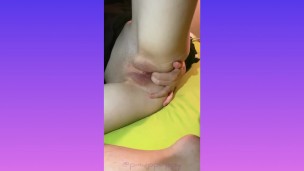 Horny FTM Strokes Dick 