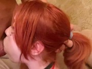 Джин Исполнила мое Желание - Отсосала Хуй и Была Жестко Трахнута 11/16