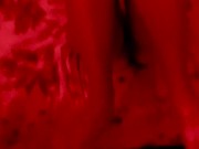 Blonde roommate fucked with her bed room led lights on 11/16