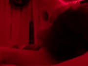 Blonde roommate fucked with her bed room led lights on 6/16