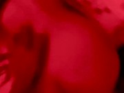 Blonde roommate fucked with her bed room led lights on 9/16