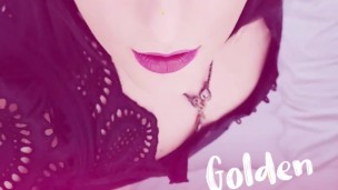 GOLDEN RAIN... TRANNY Dreams YOU PISSING on Her FACE