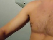 Dripping Wet Girthy Cock Gets Big And Hard!!!