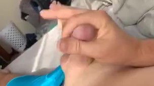 Getting off super quick with morning wood