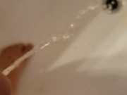 Pissing in shower 4/16