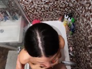 Girl Blowjob and Fucking - Cum in Mouth and Female Orgasm 6/16