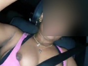 Flashing PUSSY and TITS on a HIGHWAY While Driving - Public Voyeur 7/16
