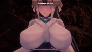 Busty Yuki-onna - Fuyuko [3D Hentai, 4K, 60FPS, Uncensored]