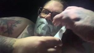 Fatty face gag
