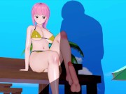 One Piece Rebecca 3D HENTAI 1/16