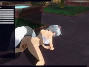 3D HENTAI fucked neko girl in the garden 8/16