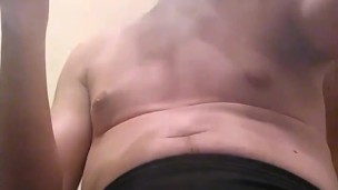 Me Vaping Topless A Final Time Before Bed...