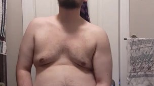 Trying to quietly cum while my family is home