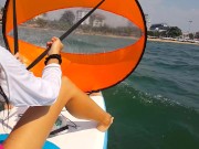 Public Beach PEE...but into the Sea :)