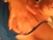 Brunette Teen solo teasing  hotel 4/16