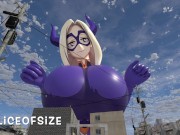 Mt Lady Giantess Growth and BE [Giantess growth and Breast Expansion]