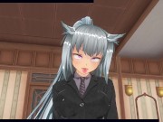 3D HENTAI Ахэгао трейлер (сестренка мастурбирует и кончает)