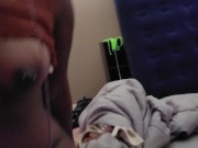 Ebony rides multiple orgasms 13/16