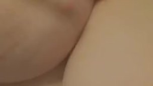 Love playing with my juicy tits for you Daddy