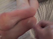 Jane Sucks Cock while Showing her Feet 15/16