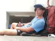 Mansturbating at Venice FS Station