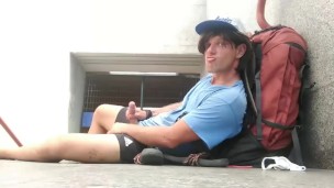 Mansturbating at Venice FS Station