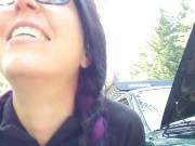 Pissing On His Tire...again 16/16