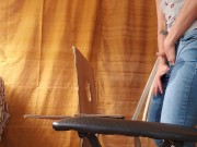 Gloryhole Standing Piss Practice 9/16