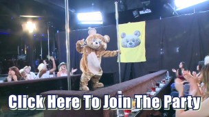 DANCING BEAR - Male Strippers Sling Dick For Horny Ladies At Wild CFNM Party