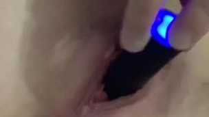Teasing my tight wet pussy till I cum (part 2 available) 