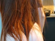 beautiful schoolgirl shows her tight pussy 5