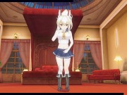 3D HENTAI Ayanami from Azur Lane masturbation and cum 1/16