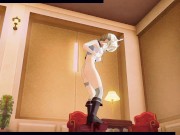 3D HENTAI Ayanami from Azur Lane masturbation and cum 3/16