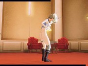 3D HENTAI Ayanami from Azur Lane masturbation and cum 6/16