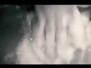 MILF Soaps Up Plump Pussy on the Shower Floor 15/16