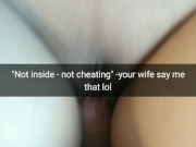 Wife's best friend sent me this video before fuck her [Cuckold. Snapchat]