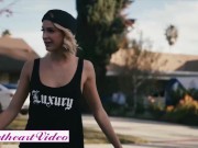 SweetHeart - Lesbian skater girl Emma Hix sissors with Emma Starletto 1/16