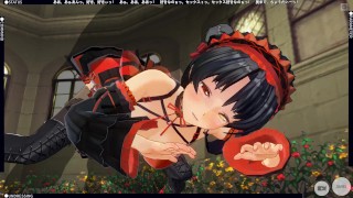 3D HENTAI Fucking in pussy and ass Kurumi Tokisaki from DATE A ...