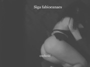 Hotwife sarrando o comedor na frente do corno 2/16