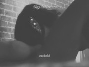 Hotwife sarrando o comedor na frente do corno 9/16